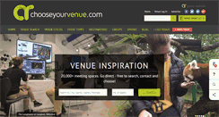 Desktop Screenshot of chooseyourvenue.com